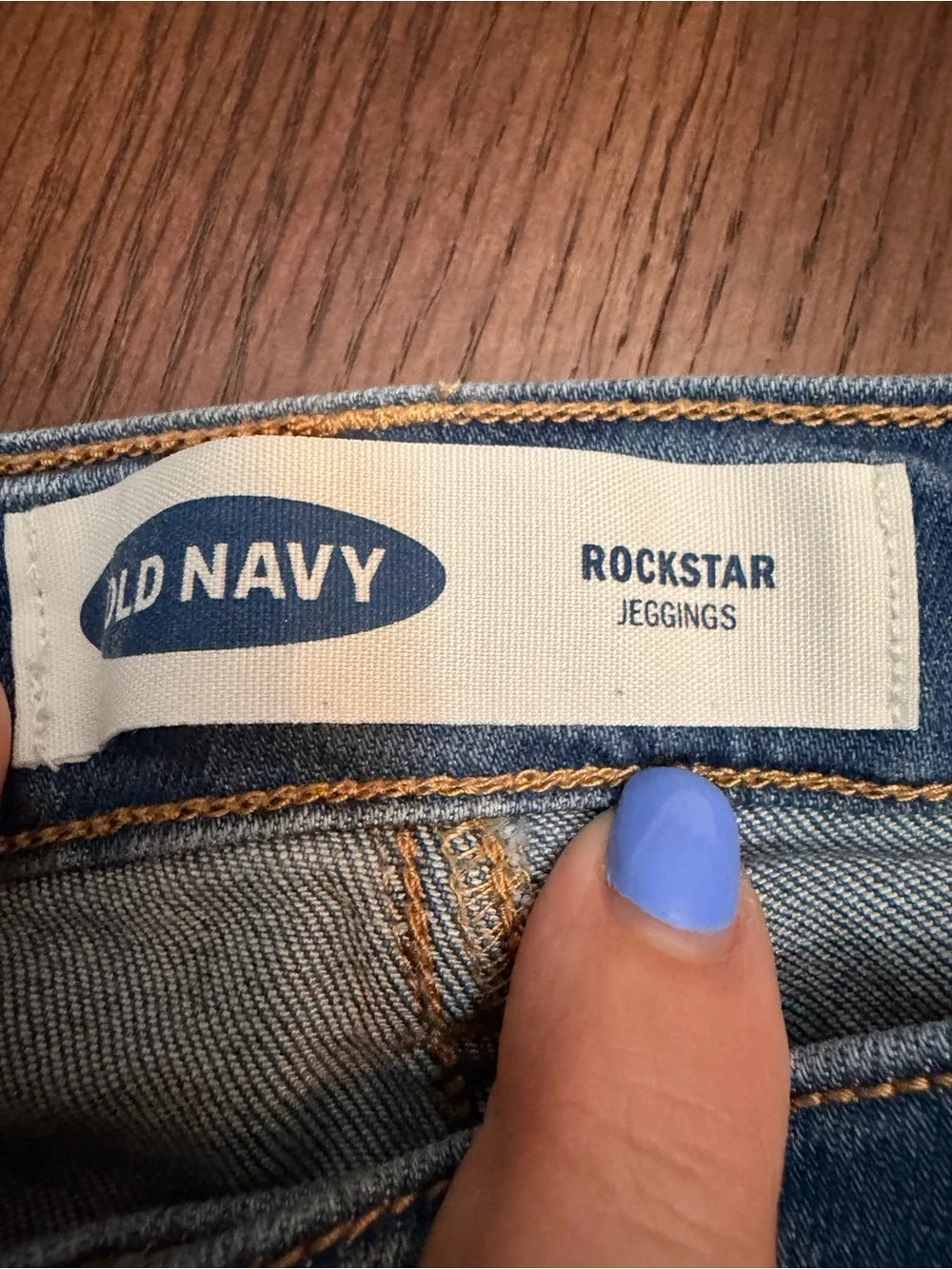 Old Navy Blue Rockstar Jeggings